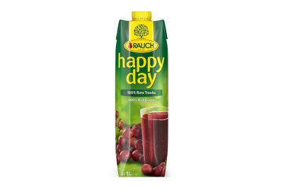 Rauch Happy Day 100% Rote Traube Tetra Pak (1l)