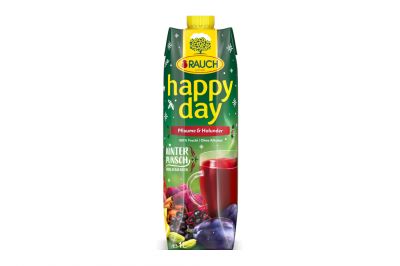 Rauch Happy Day Pflaume & Holunder Winterpunsch Tetra Pak (1l)