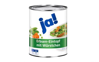 Ja! Erbsen-Eintopf mit Wrstchen (800g)