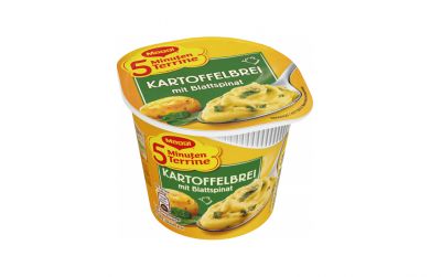 Maggi 5-Min-Terrine Kartoffelbrei mit Blattspinat (47g)