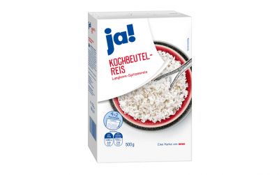 Ja! Kochbeutel-Reis (4x125g)