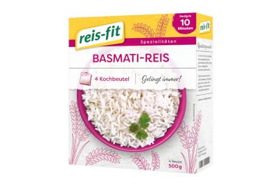 Reis-Fit Basmati-Reis im Kochbeutel (4x125g)