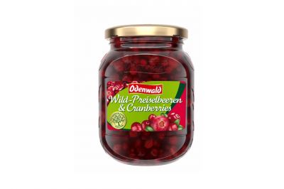 Odenwald Wild-Preiselbeeren & Cranberries 370ml (400g)