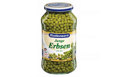Stollenwerk Junge Erbsen sehr fein 660 g (445g)