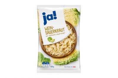 Ja! Wein-Sauerkraut (520g)