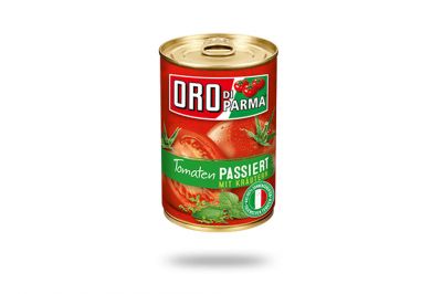 Oro-di-Parma Tomaten passiert mit Krutern (425ml)