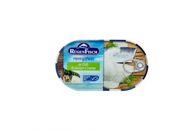Rgen-Fisch Herings-Filets in Dill-Kruter-Creme (200g)
