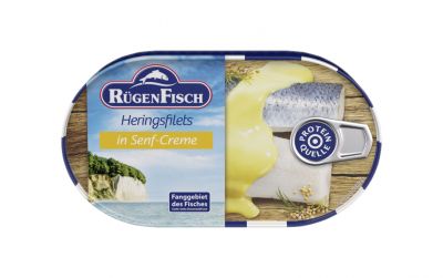 Rgen-Fisch Herings-Filets in Senf-Creme (200g)