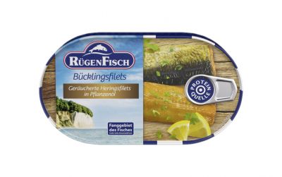 Rgen-Fisch Bcklings-Filets in Pflanzenl (200g)