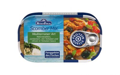 Rgen-Fisch Scomber-Mix mediterraner Art (120g)