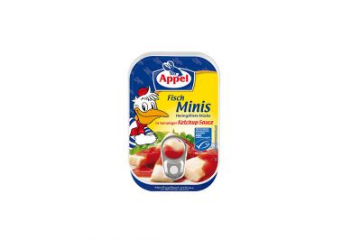 Appel Fisch-Minis Hering-Filets in Ketchup (100g)