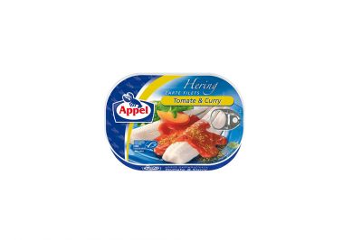 Appel Herings-Filets Tomaten & Curry (200g)