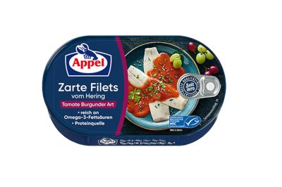 Appel Hering-Filets Tomate Burgunder Art (200g)