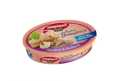 Saupiquet Thunfisch-Brotaufstrich Knoblauch (115g)