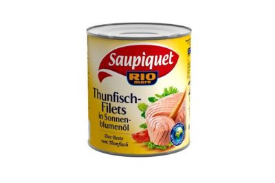Saupiquet Thunfisch-Filets in Sonnenblumen-l (800g)