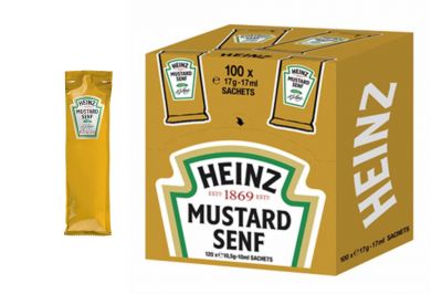 Heinz Senf Sachets-Cube (100x17ml)