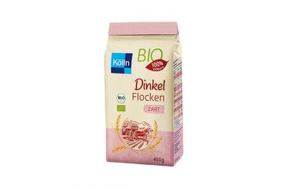 Klln Bio Dinkel-Flocken zart (450g)