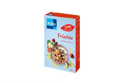 Klln Hafer-Msli Frchte ohne Zuckerzusatz (500g)