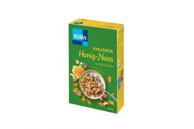 Klln Hafer-Msli Knusper Honig-Nuss (500g)