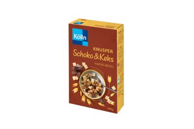 Klln Hafer-Msli Knusper Schoko & Keks (500g)