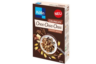 Klln Hafer-Msli Crunchy Choc-Choc-Choc (400g)
