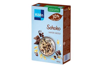 K�lln Hafer-M�sli Schoko 30% weniger Zucker (450g)