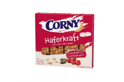 Corny Haferkraft Cranberry-Krbiskern (4x35g)