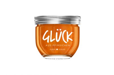 Glck Fruchtaufstrich Pfirsich (230g)