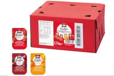 Schwartau Extra Frhstcks-Portionen Konfitre Mix-Box (100x25g)