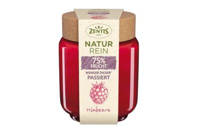 Zentis NaturRein 75% Frucht Himbeere - passiert (200g)