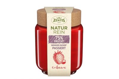 Zentis NaturRein 75% Frucht Erdbeere - passiert (200g)