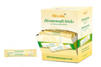 Hellma Zitronen-Saft-Sticks (100x4ml)
