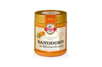 Bihophar Sanddorn in Blten-Honig (500g)