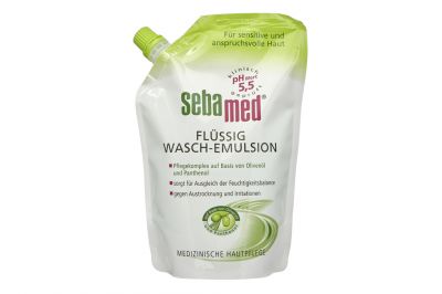 seba-med Waschemulsion mit Olive Nachfllpack (400ml)