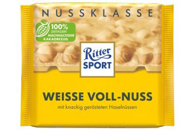 Ritter Sport Weie Voll-Nuss (100g)