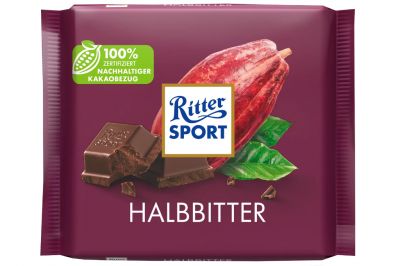 Ritter Sport Halbbitter 50% (100g)