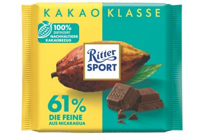 Ritter Sport 61 % Die Feine aus Nicaragua (100g)