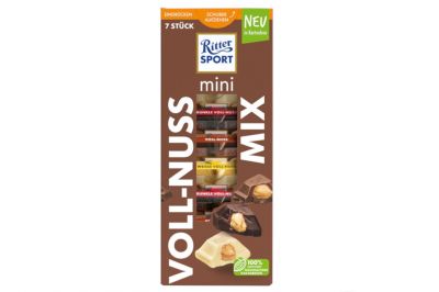 Ritter Sport mini Voll-Nuss Mix (7x16,57g)