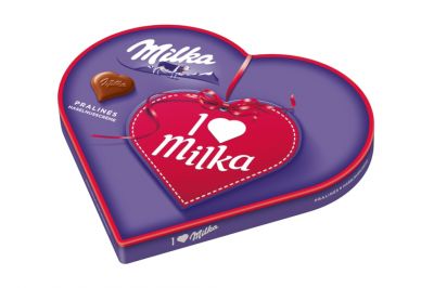 Milka I Love Haselnuss-Pralines (165g)