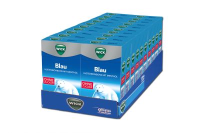 Wick Blau ohne Zucker (20x46g)