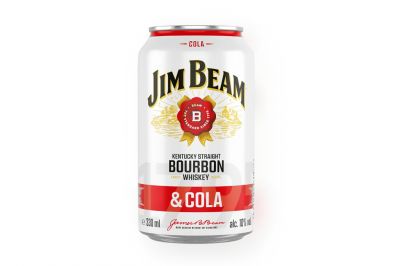 Jim Beam Bourbon & Cola 10% vol (0,33l)