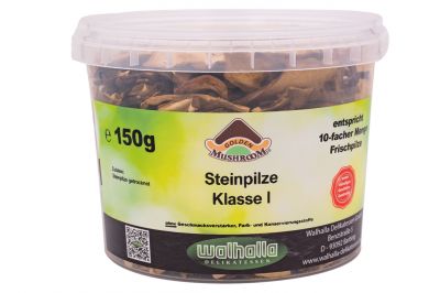 Walhalla Delikatessen Steinpilze Klasse I getrocknet (150g)