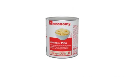 Transgourmet Economy Ananas Scheiben (3,05kg)