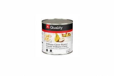 Transgourmet Quality Williams-Christ-Birnen 1/2-Frucht (2,5kg)