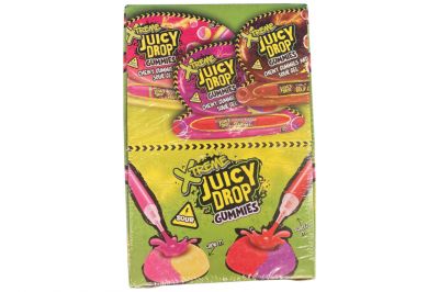 Bazooka Candy Brands Xtreme Juicy Drop Gummies (12x57g)