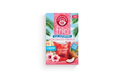 Teekanne Frio Kokosnuss-Hibiskus (18x2,5g)