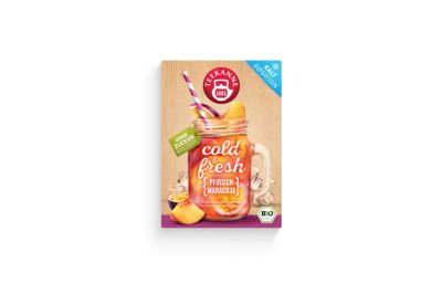 Teekanne Bio Cold & Fresh Pfirsich-Maracuja (15x2,75g)