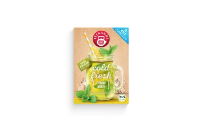 Teekanne Bio Cold & Fresh Zitrone-Minze (15x2,75g)