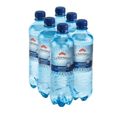 Lichtenauer Mineralwasser spritzig 6x0,5l