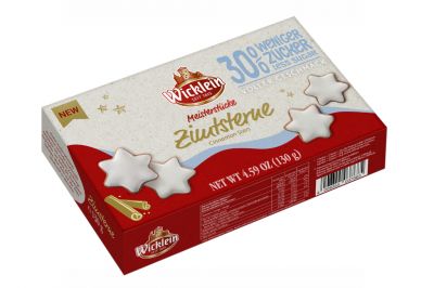 Wicklein Meisterstcke Zimtsterne weniger Zucker (130g)